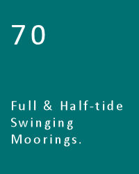 Swinging moorings